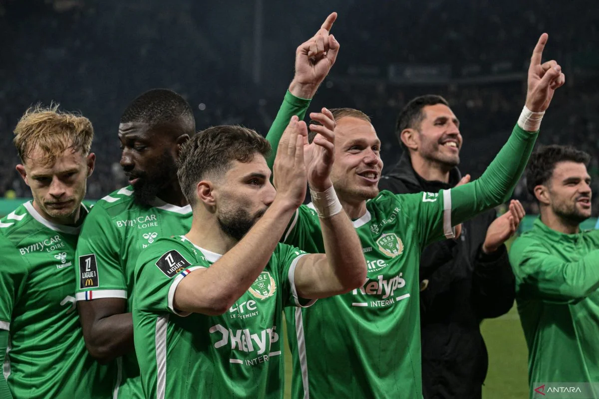 Liga Prancis Lyon telan kekalahan tipis dari St Etienne